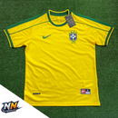 Camisa Home Brasil 1998 l Retrô