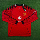 Camisa Home Manchester United 25/26 l Manga longa
